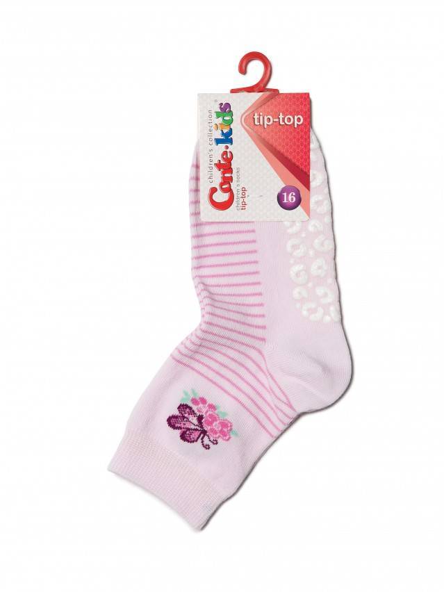 Шкарпетки дитячі TIP-TOP (з антиковзаючим покриттям),р. 16, 160 світло-рожевий - 2
