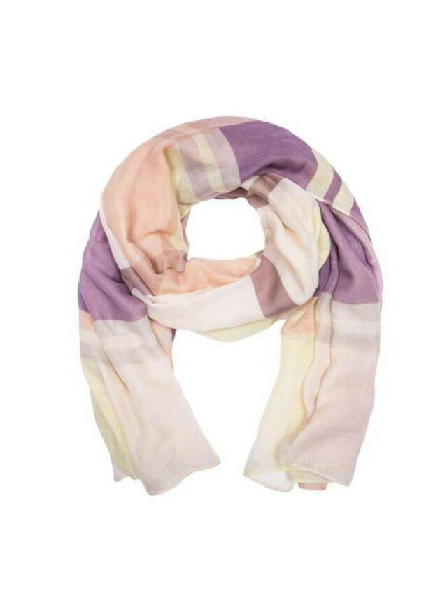 ESLI Шарф жіночий ES065, р.180,0х90,0, бежево-сірий - 1