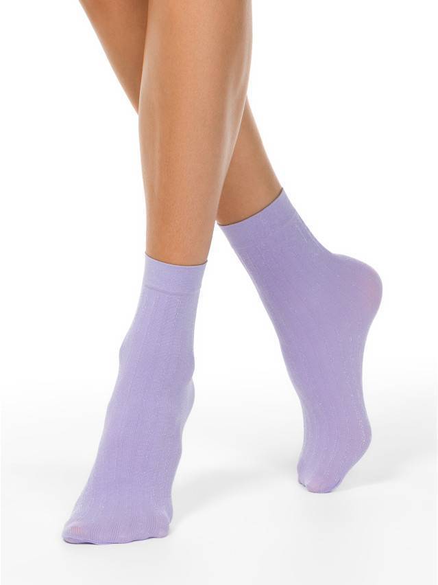 Щільні еластичні жіночі шкарпетки з малюнком 