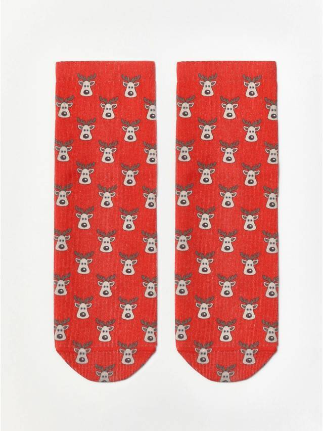 Шкарпетки жіночі бавовняні CE FANTASY (короткі) 21С-112СП, р.36-39, 503 червоний - 3