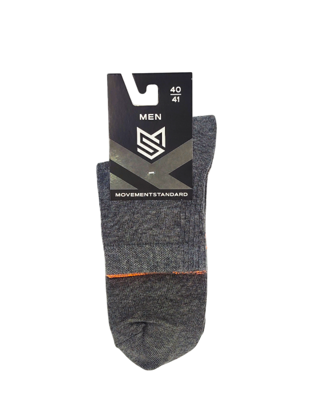 Шкарпетки чол. MS M0211S (сер. довжина),р.40-41, 51 сірий меланж - 4
