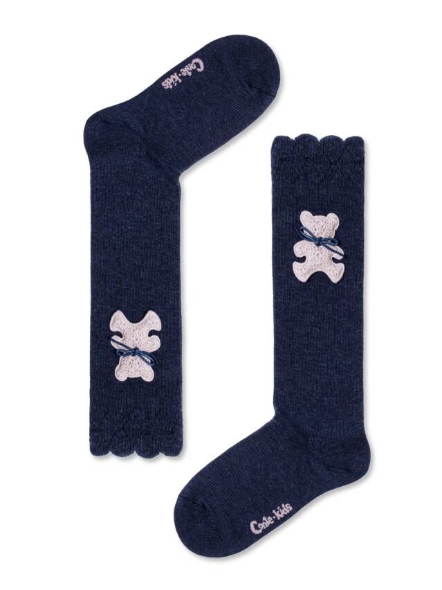 Шкарпетки дитячі CK TIP-TOP (декор, ведмедики) 20С-207СП, р.16, 576 темно-синій - 1