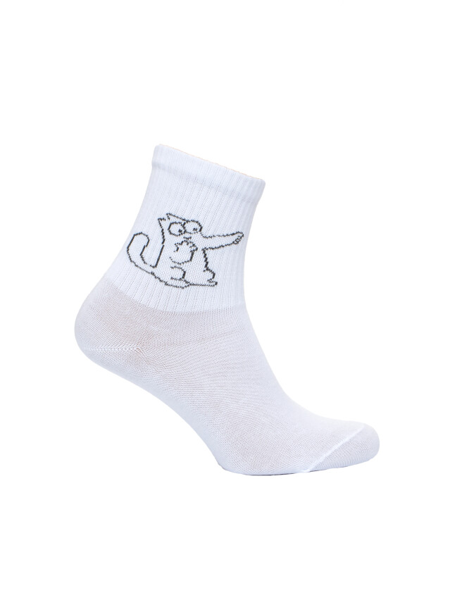 Шкарпетки дит. MS M0401S/2, р.21-23, 32 білий (2 пари) - 4