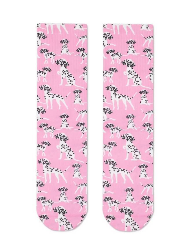 Шкарпетки жіночі бавовняні CE FANTASY 19С-236СП, р.36-39, 318 світло-рожевий - 3