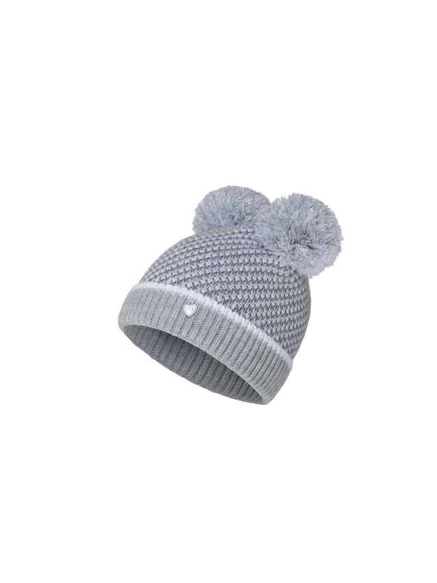 Шапка дитяча ESLI 17С-90СП, р.50-52, сірий - 1