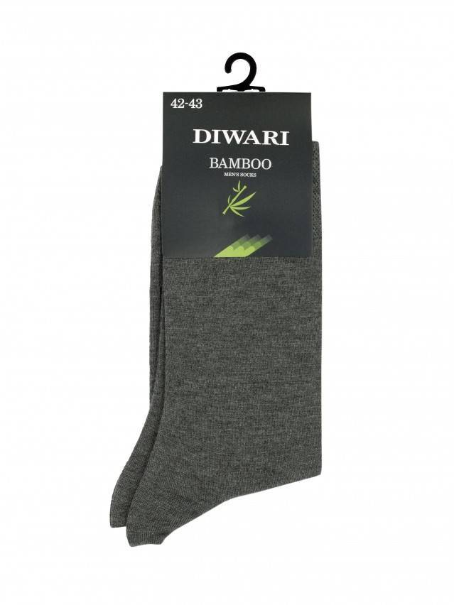 Шкарпетки чоловічі BAMBOO (меланж) 18С-5СП, р.25, 000 темно-сірий - 3