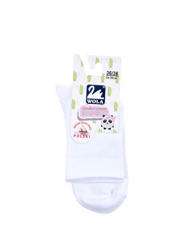 Шкарпетки жіночі (бамбук) W84.028 р.36-38 5 білий/white - 2
