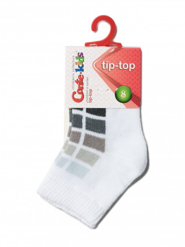 Шкарпетки дитячі TIP-TOP, р.10, 217 білий-сірий - 2