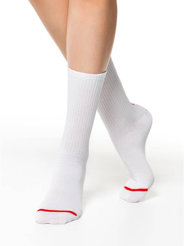 Шкарпетки жіночі бавовняні CE NEW YEAR 21С-33СП, р.36-39, 280 білий - 4