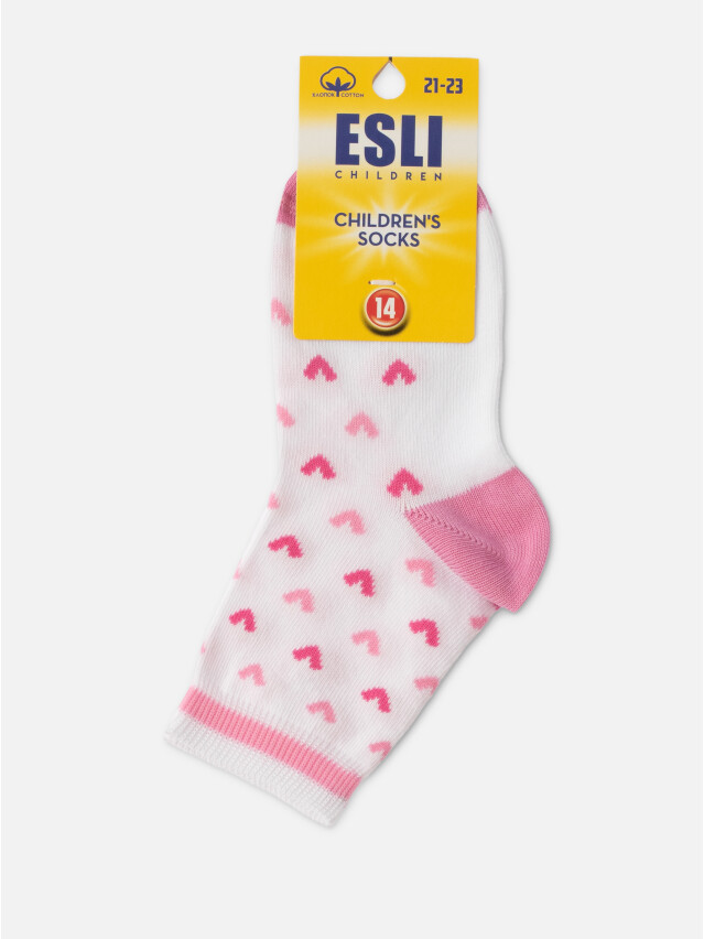 Шкарпетки дитячі E 21С-90СПЕ, р.14, 644 білий - 3