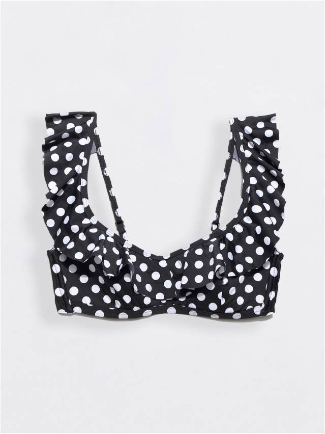 Ліф купальний EMMI, р.77-81, black-white - 1