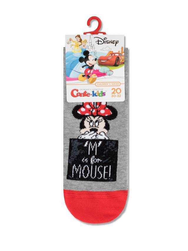 Комфортні бавовняні шкарпетки із зображеннями веселого Міккі і чарівною Мінні Маус. В барвистих шкарпетках Conte-kids атмосфера - 4