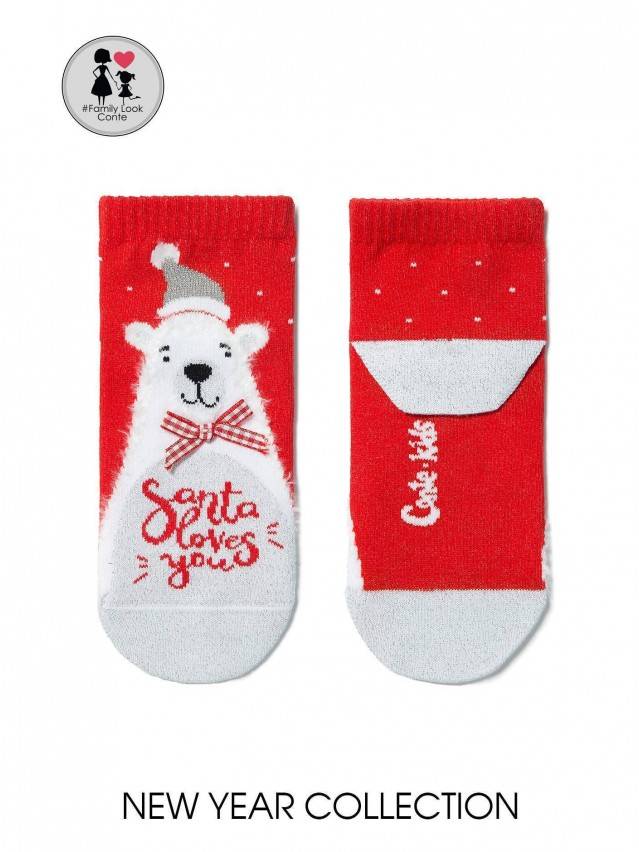 Шкарпетки дитячі NEW YEAR 18С-84СП, р.16-18, 383 червоний - 1