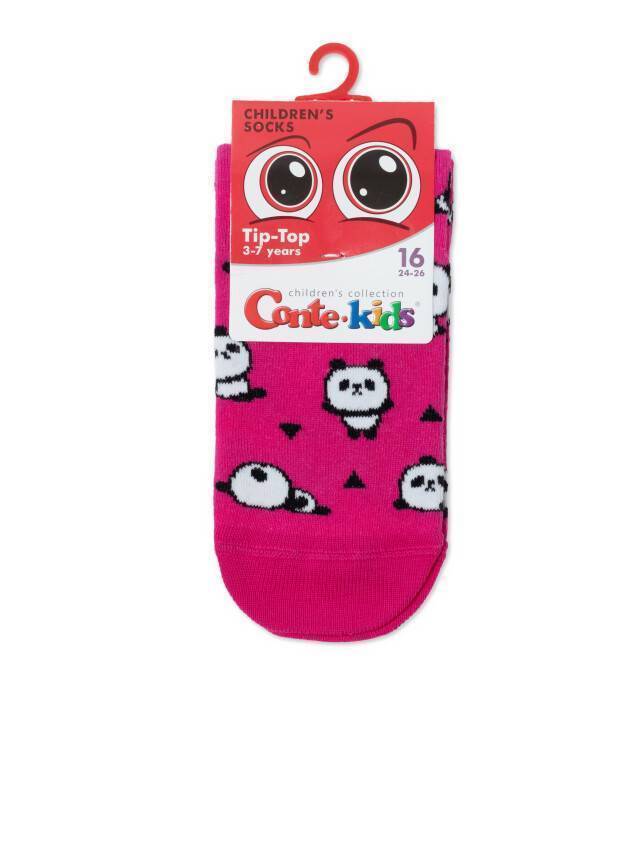 Шкарпетки дитячі CK TIP-TOP (антиковзкі) 7С-54СП, р.16, 636 малиновий - 2