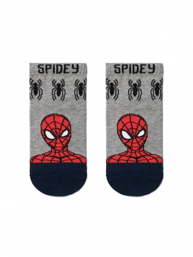 В укорочених спортивних шкарпетках із зображенням Людини-Павука будь-який хлопчисько знайде нелюдську швидкість, силу і спритність. - 1