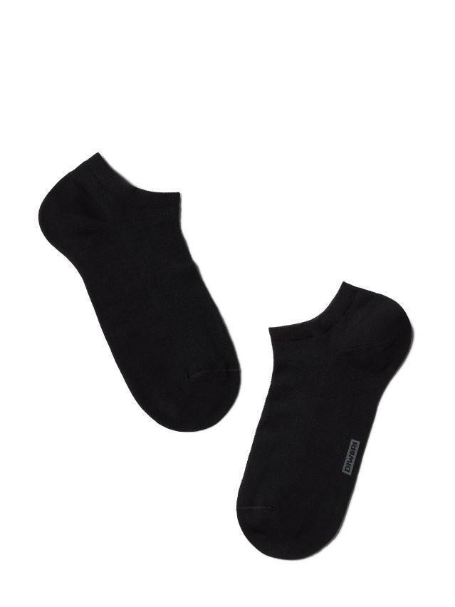 Укорочені чоловічі шкарпетки з бавовни, з подвійною анатомічною резинкою, спортивного призначення, з малюнком 
