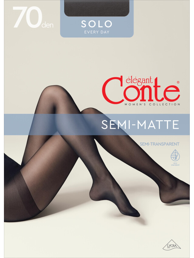 Колготки жіночі CE SOLO 70 (євро-конверт),р.2, bronz - 1
