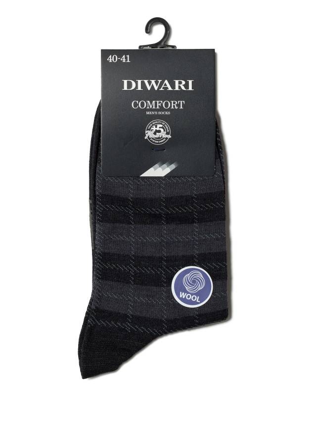 Шкарпетки чоловічі COMFORT (шерсть) 16С-86СП, р. 25, 051 чорний - 2