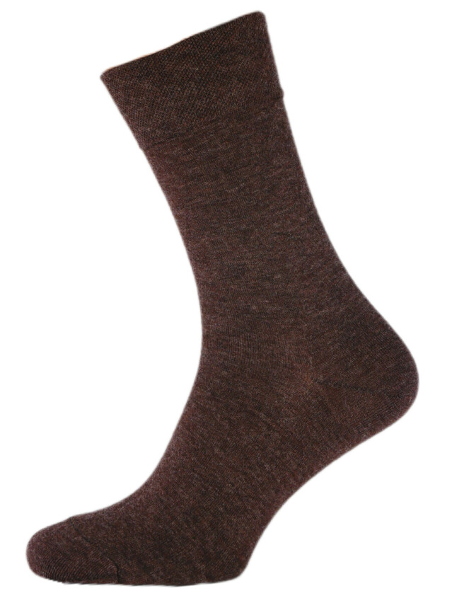 Шкарпетки чоловічі M0205S (вовна),р.40-41, 00 коричневий - 1