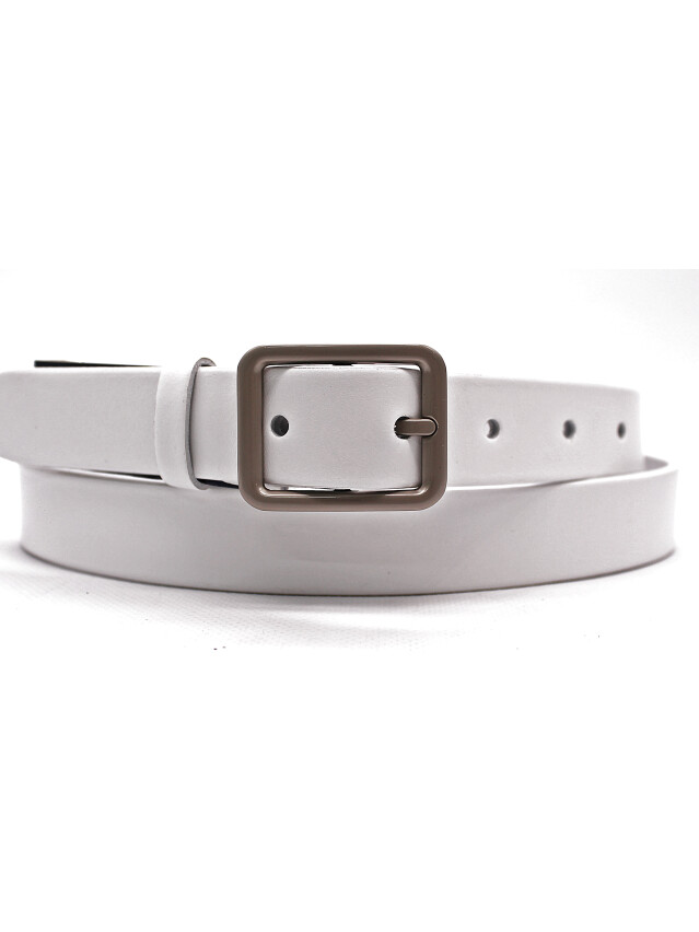 Ремінь жіночий KR 05.30.00.163, 104 білий - 1