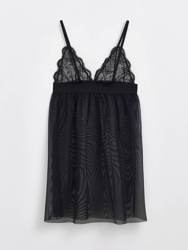 Сорочка нічна жіноча CE BLACK SECRET LHW 1301, р.170-84-90, black - 4