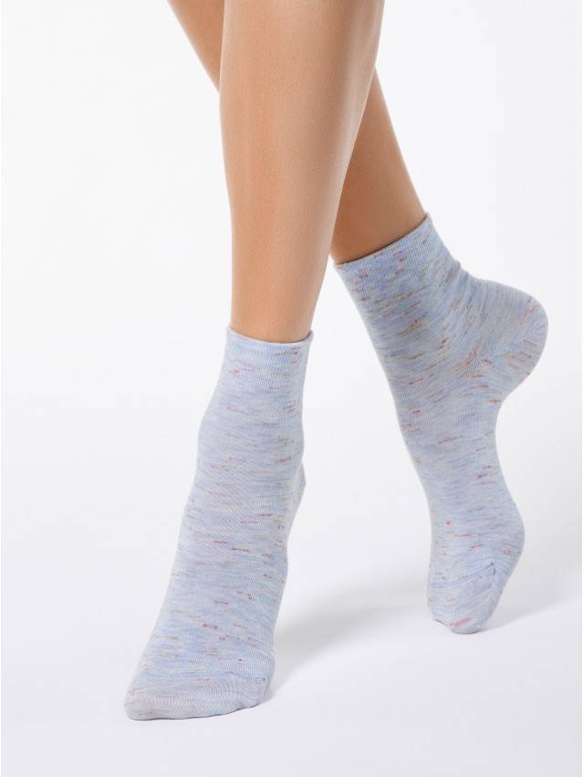 Шкарпетки жіночі віскозні COMFORT (меланж) 14С-115СП, р. 23, 000 блідо-фіолетовий - 1