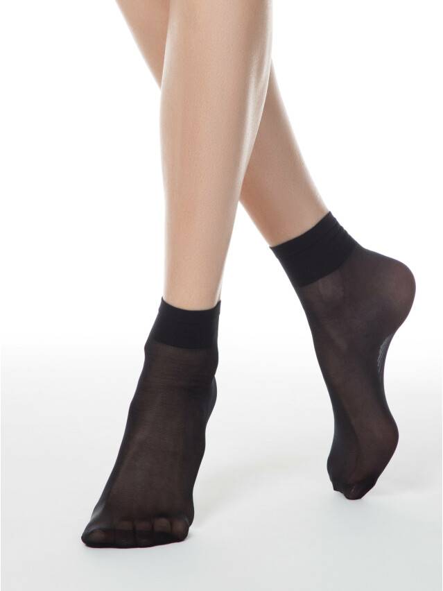 Шкарпетки жіночі TENSION SOFT 20 (1 пара),р. 23-25, nero - 1