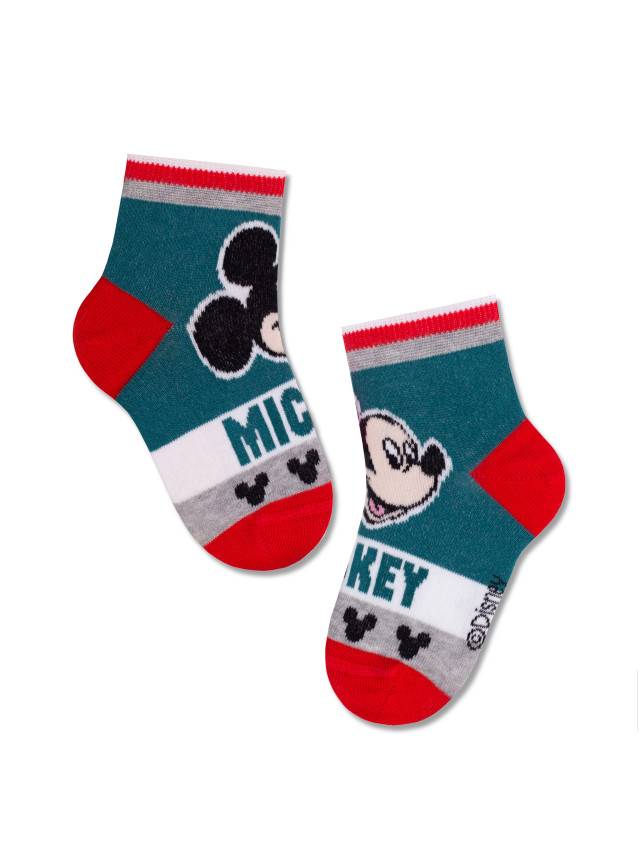 М'які і комфортні шкарпетки з натуральної бавовни із зображенням Міккі і Мінні Маус. Пізнавати світ в яскравих шкарпетках з героями - 2