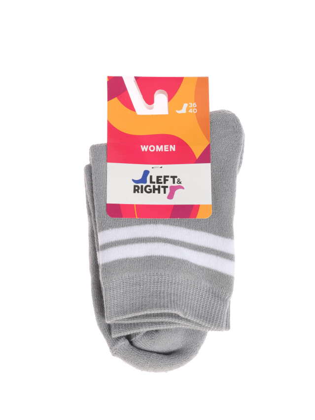 Жіночі шкарпетки Л&П 140 (махрові),р.36-40, 18 сірий - 2