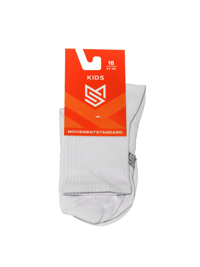 Шкарпетки дитячі MS M0403S (висока рез.),р.16, 00 білий - 2
