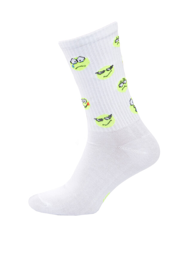 Шкарпетки MS M0303S Fancy (Smile) р.42-45, 17 білий - 1