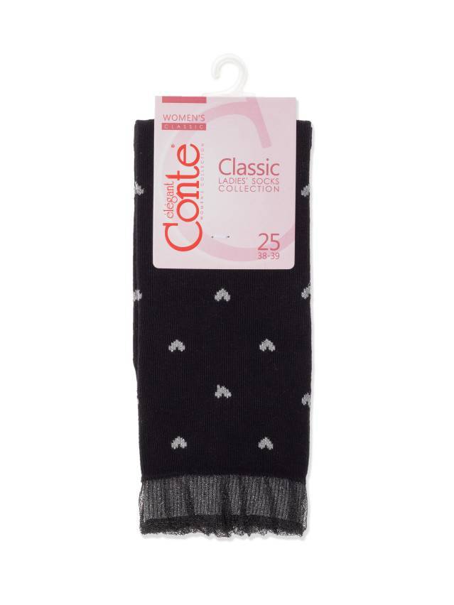 Шкарпетки жіночі бавовняні CE CLASSIC 20С-105СП, р.36-37, 243 чорний - 3