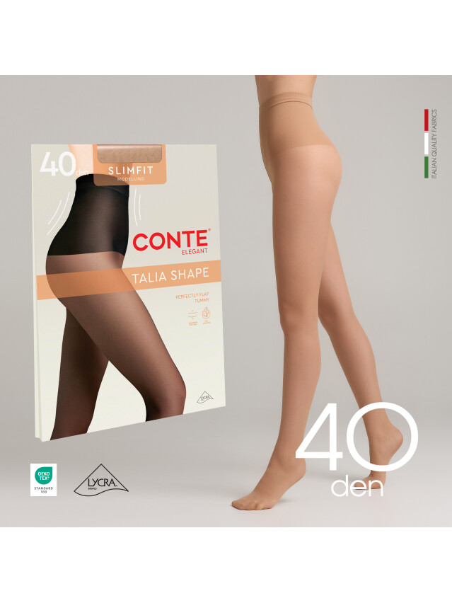Колготки жін. CE SLIMFIT 40 (EU),р.2, Natural - 2