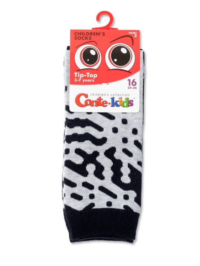 Шкарпетки дитячі CK TIP-TOP (3 пари) 5С-11СП, р.16, 739 асорті - 5