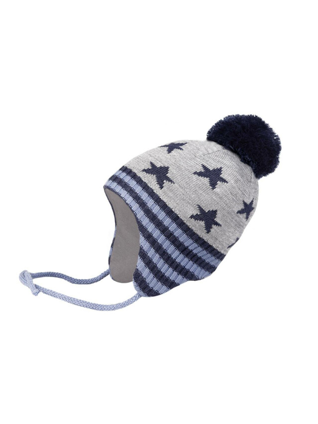 Шапка дитяча ESLI 16С-119СП, р.50-52, сірий - 1