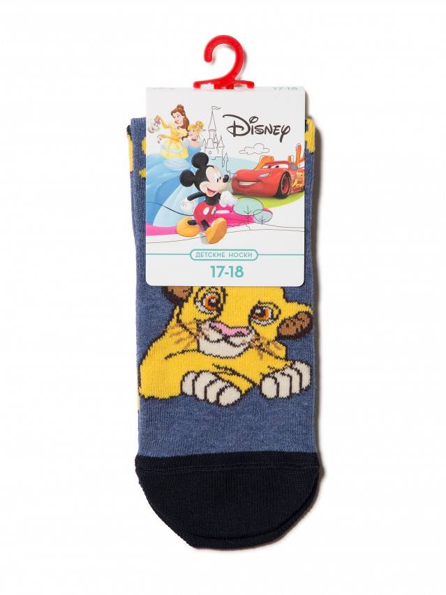 Комфортні бавовняні шкарпетки із зображеннями веселого Міккі і чарівною Мінні Маус. В барвистих шкарпетках Conte-kids атмосфера - 1