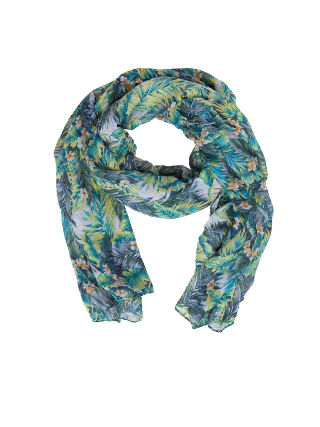 Аксесуар ESLI Шарф жіночий ES136, р.180,0х90,0, зелений - 1