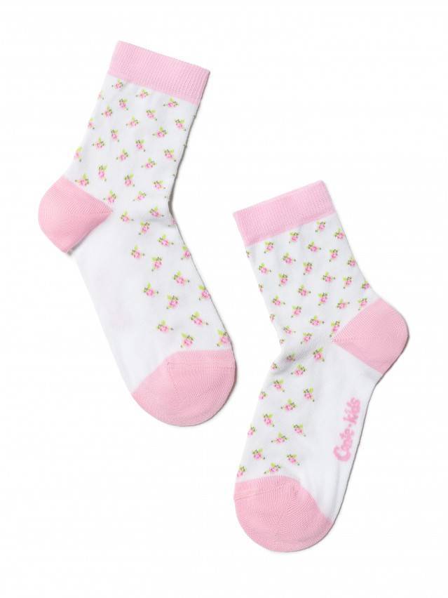 Шкарпетки дитячі TIP-TOP, р.16, 273 білий-світло-рожевий - 1