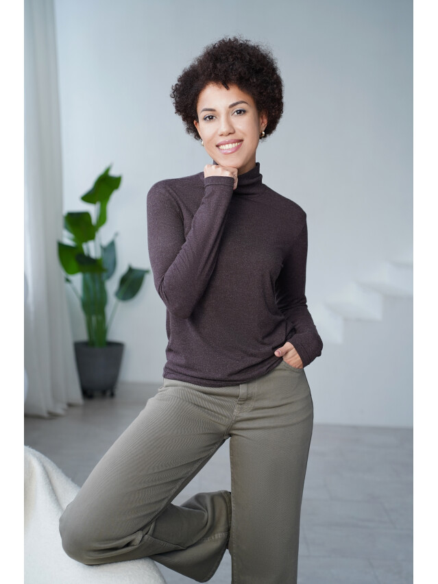 Джемпер жіночий EL 11625, р.XL, chocolate dust - 2