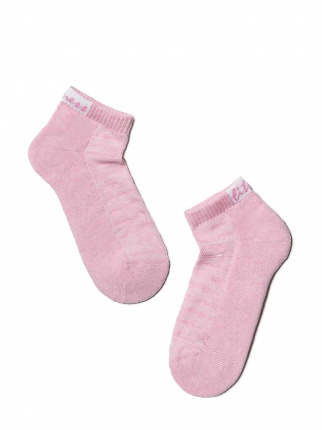 Шкарпетки жіночі бавовняні ACTIVE (короткі, махр. стопа) 16С-92СП, р. 23, 091 світло-рожевий - 2