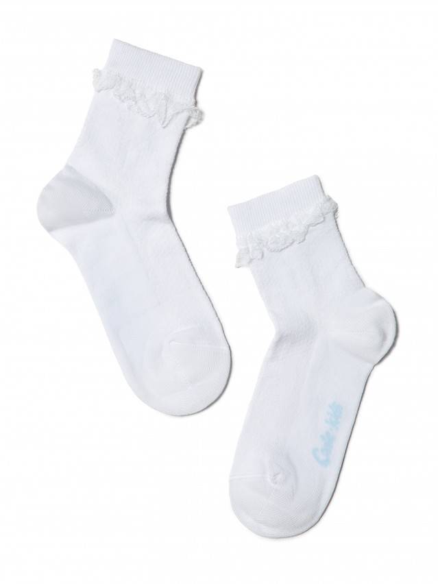 Шкарпетки дитячі TIP-TOP (з мереживною стрічкою),р. 16, 080 білий - 1