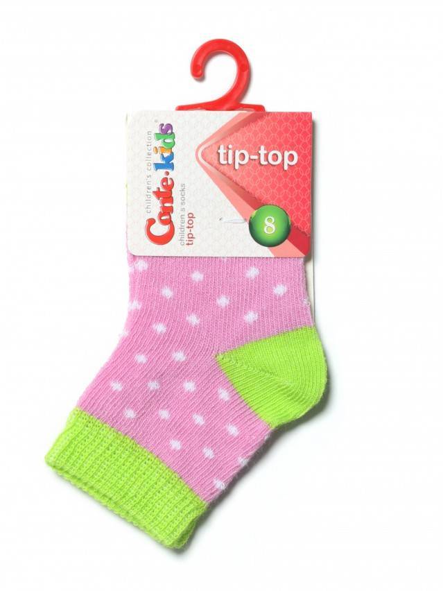 Шкарпетки дитячі TIP-TOP, р. 10, 214 мальва-салатовий - 2
