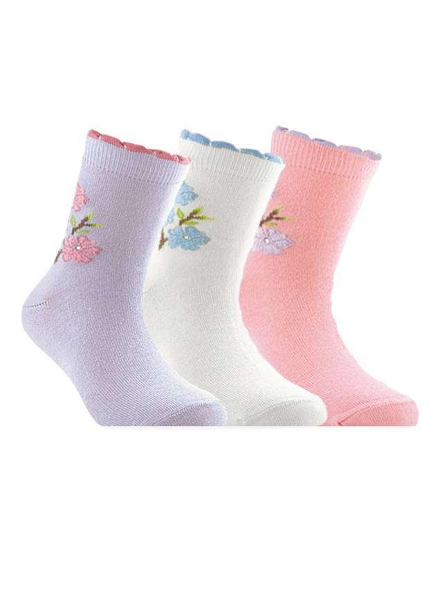 Шкарпетки дитячі TIP-TOP 7С-45СП, р. 22, 087 блідо-фіолетовий - 1