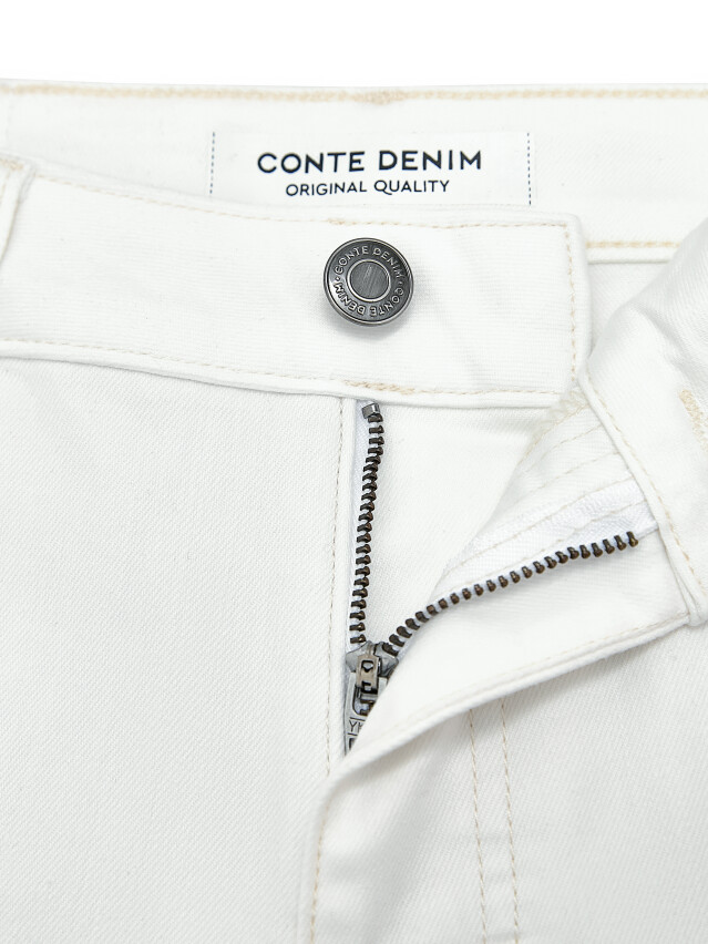 Шорти джинсові жін. CON-884, р.170-102, off white - 3