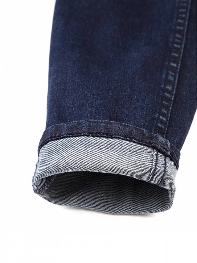 Штани джинсові жіночі 623-100D, р.170-94, темно-синій - 9