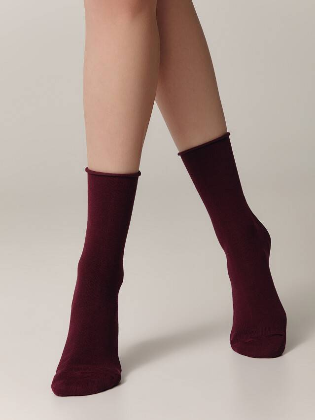 Шкарпетки жіночі бавовняні CE COMFORT (без гумки) 19С-101СП, р.36-37, 000 фіолетовий - 2