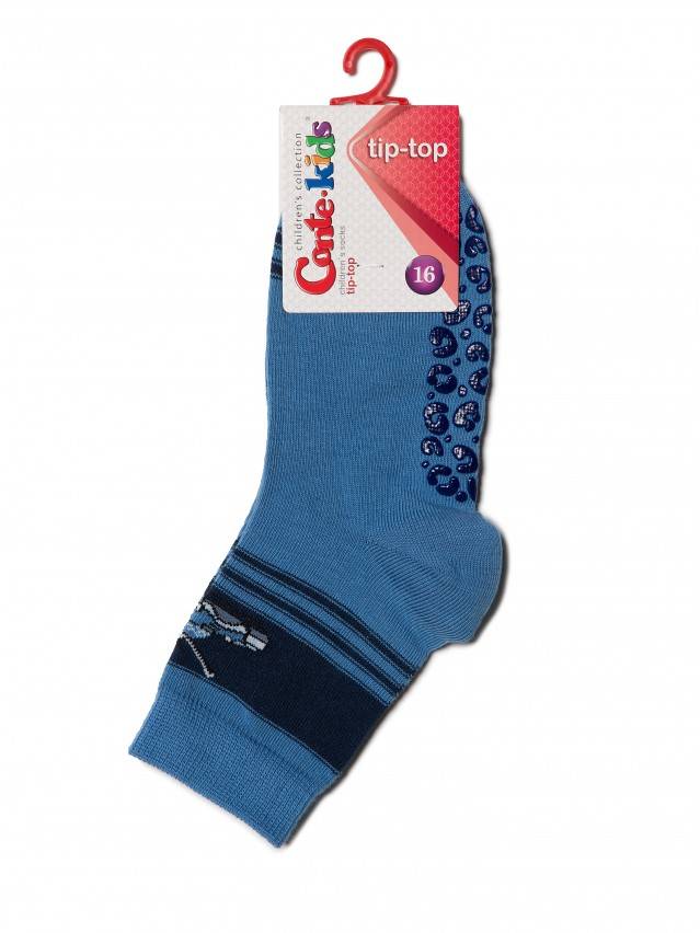 Шкарпетки дитячі TIP-TOP (з антиковзаючим покриттям),р. 16, 161 темно-блакитний - 3