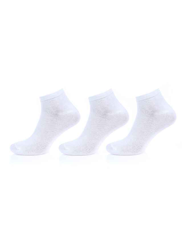 Набір шкарпеток чол. Л&П 221 /3 пари (короткі),р.40-41, 02 білий - 1