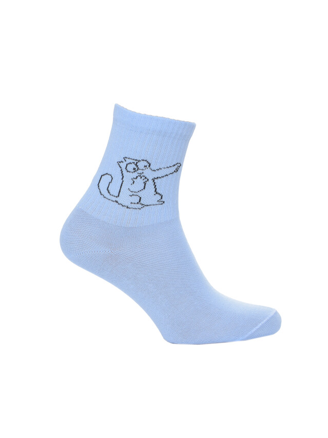 Шкарпетки дит. MS M0401S/2, р.21-23, 32 блакитний (2 пари) - 4