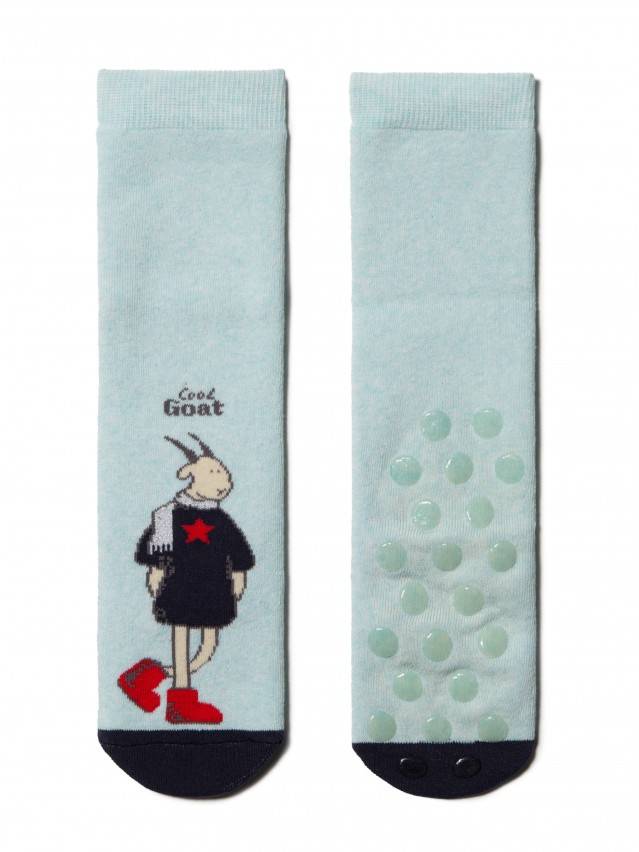 Шкарпетки жіночі бавовняні HAPPY (махрові, з антиковзаючим покриттям) 17С-44СП, р.36-37, 293 блідо-бірюзовий - 2